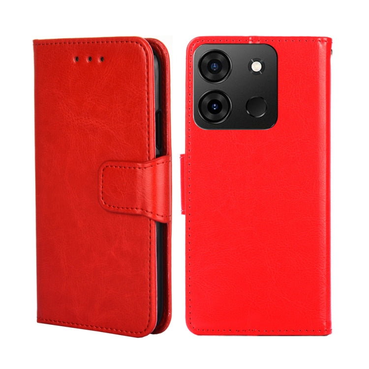 For Infinix Smart 7 Crystal Texture Leather Phone Case