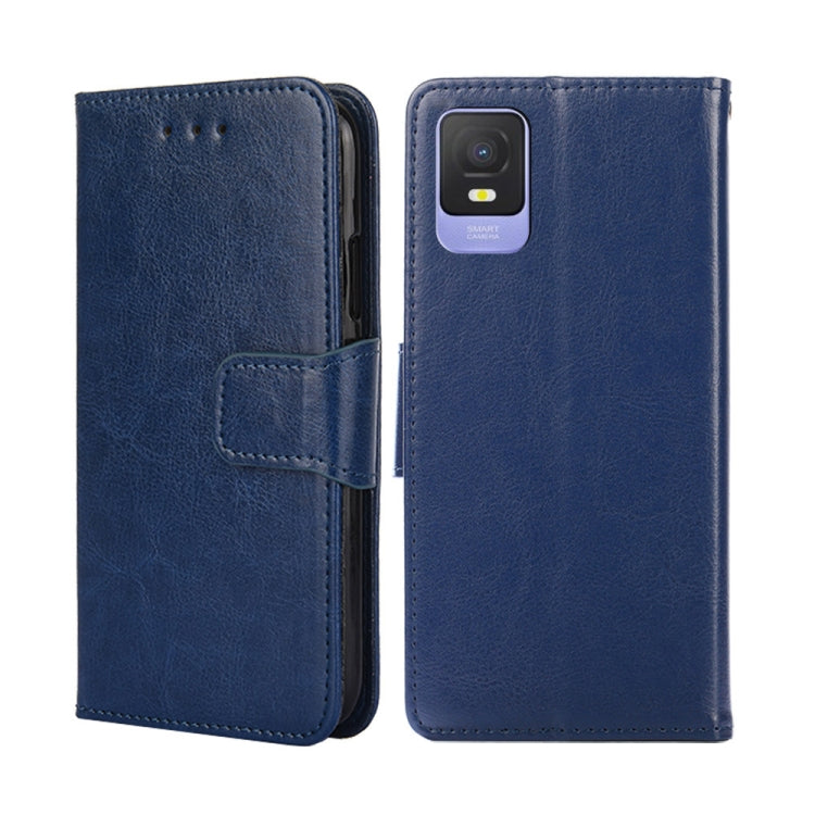 For TCL 403 Crystal Texture Leather Phone Case