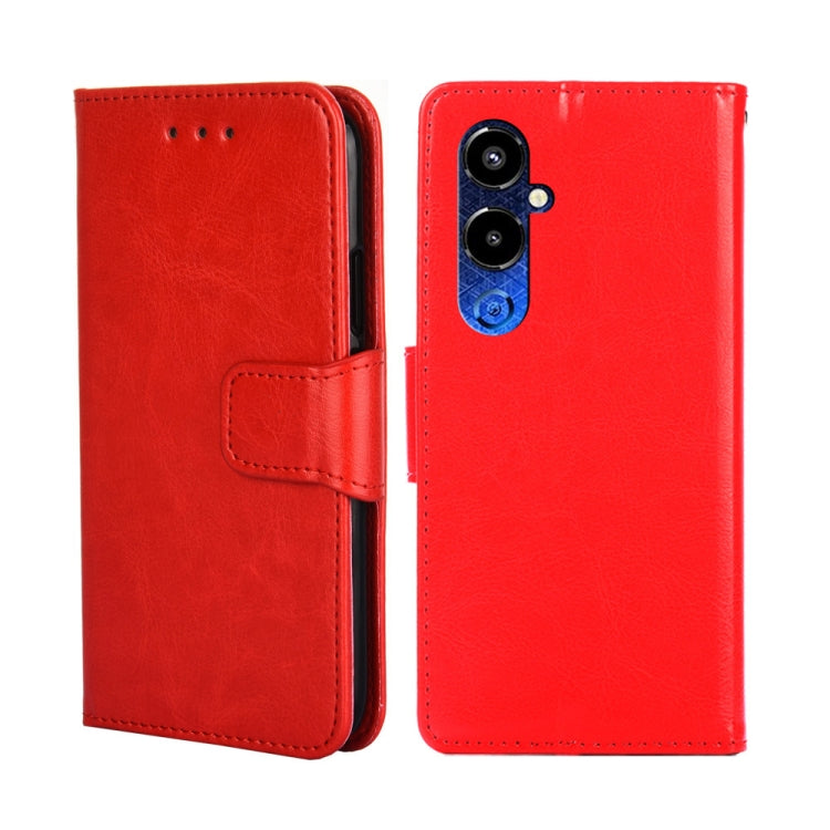 For Tecno Pova 4 Pro Crystal Texture Leather Phone Case