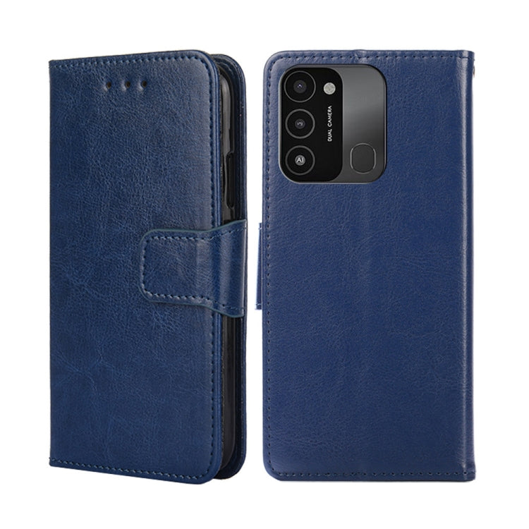 For Tecno Spark 8C Crystal Texture Leather Phone Case
