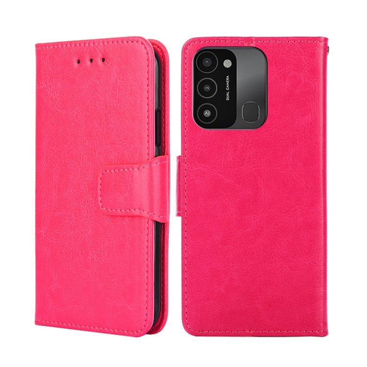 For Tecno Spark 8C Crystal Texture Leather Phone Case