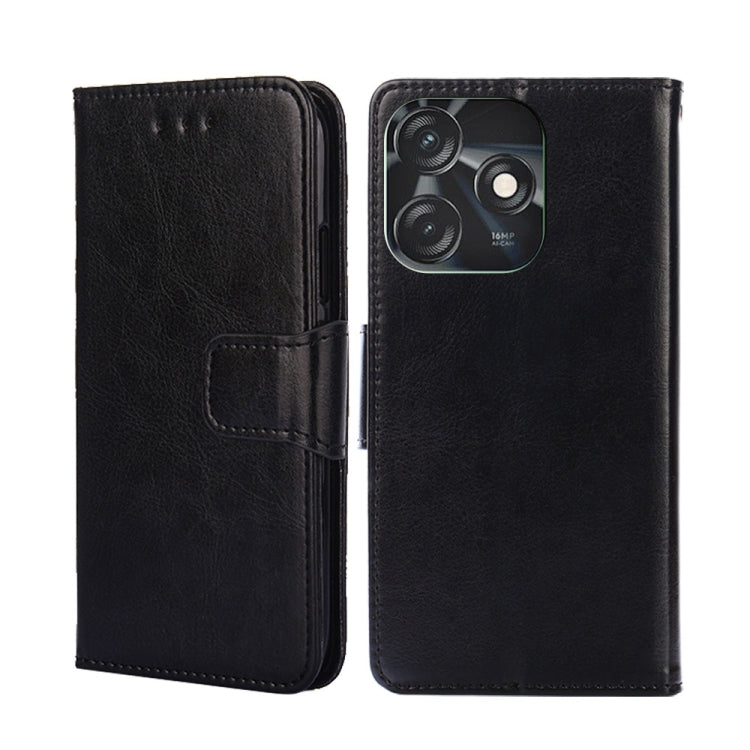 For Tecno Spark 10C Crystal Texture Leather Phone Case