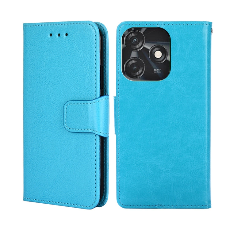 For Tecno Spark 10C Crystal Texture Leather Phone Case