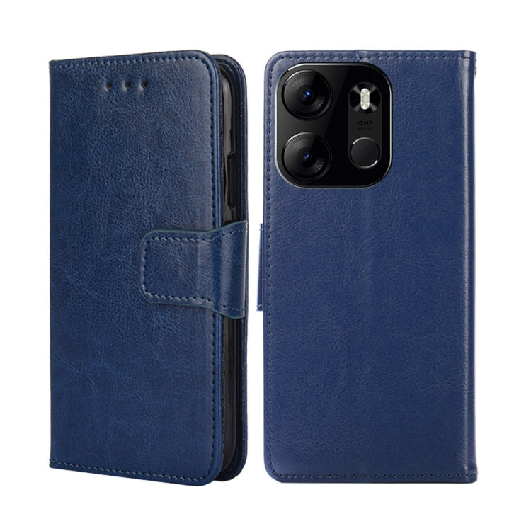 For Tecno Spark GO 2023 Crystal Texture Leather Phone Case