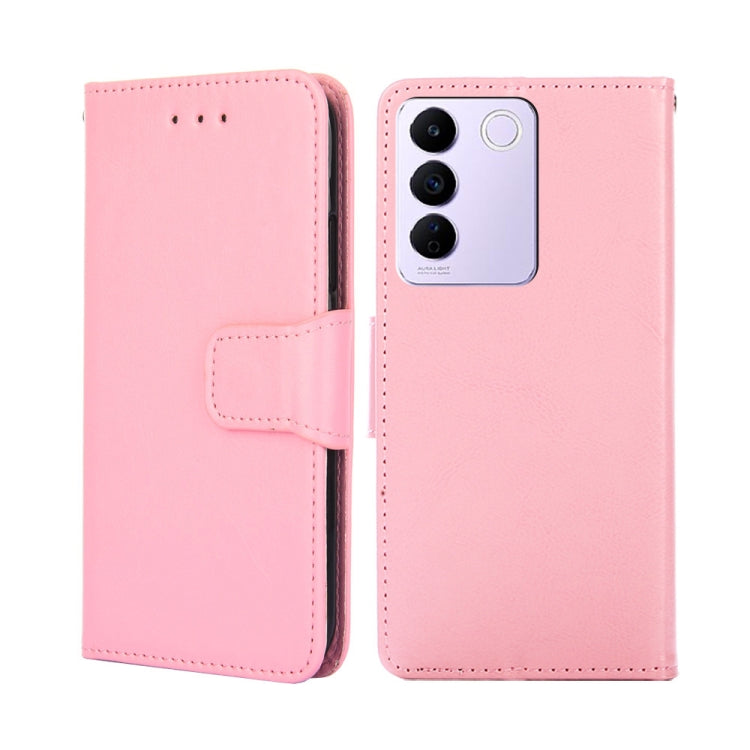 For vivo S16E Crystal Texture Leather Phone Case