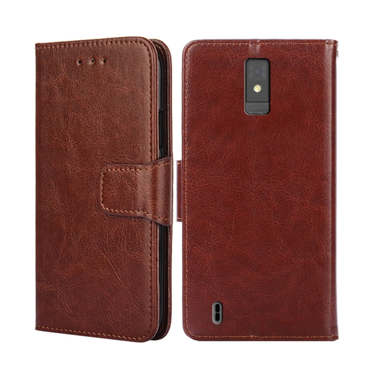 For ZTE Blade A32 Crystal Texture Leather Phone Case