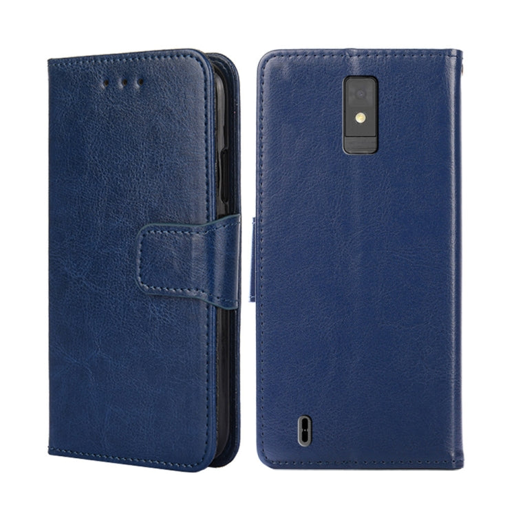 For ZTE Blade A32 Crystal Texture Leather Phone Case