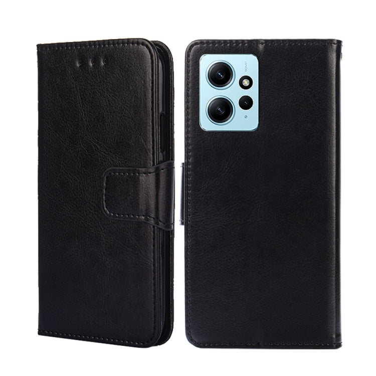 For Xiaomi Redmi Note 12 4G Global Crystal Texture Leather Phone Case