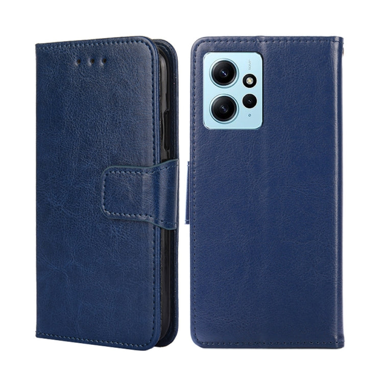 For Xiaomi Redmi Note 12 4G Global Crystal Texture Leather Phone Case