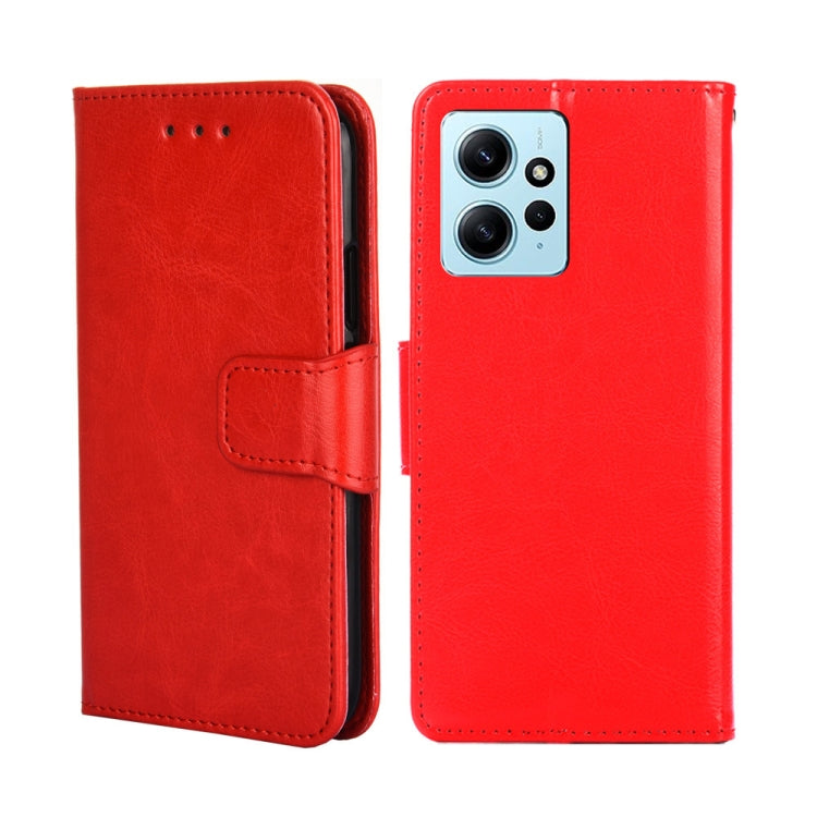 For Xiaomi Redmi Note 12 4G Global Crystal Texture Leather Phone Case