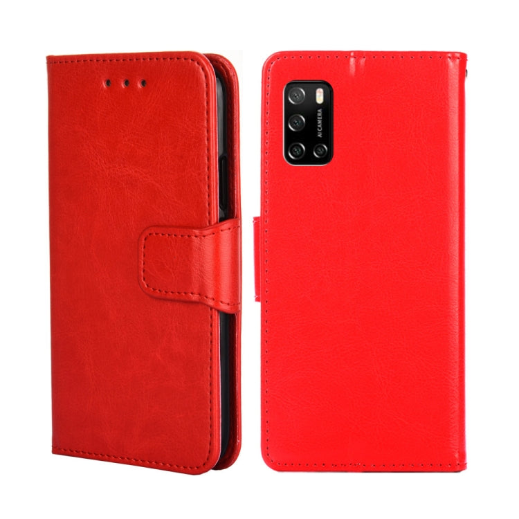 For Rakuten Big S Crystal Texture Leather Phone Case