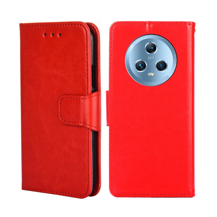 For Honor Magic5 Crystal Texture Leather Phone Case