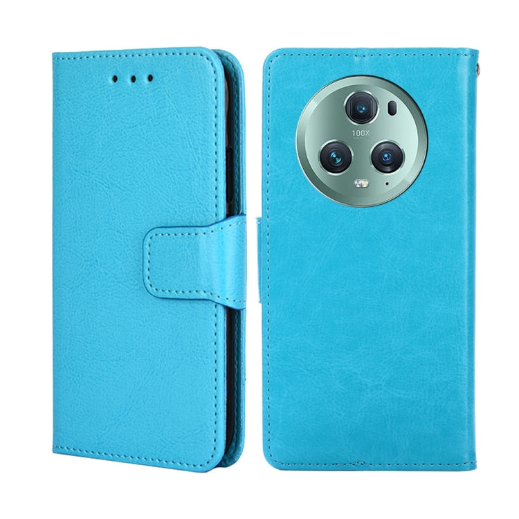 For Honor Magic5 Pro Crystal Texture Leather Phone Case