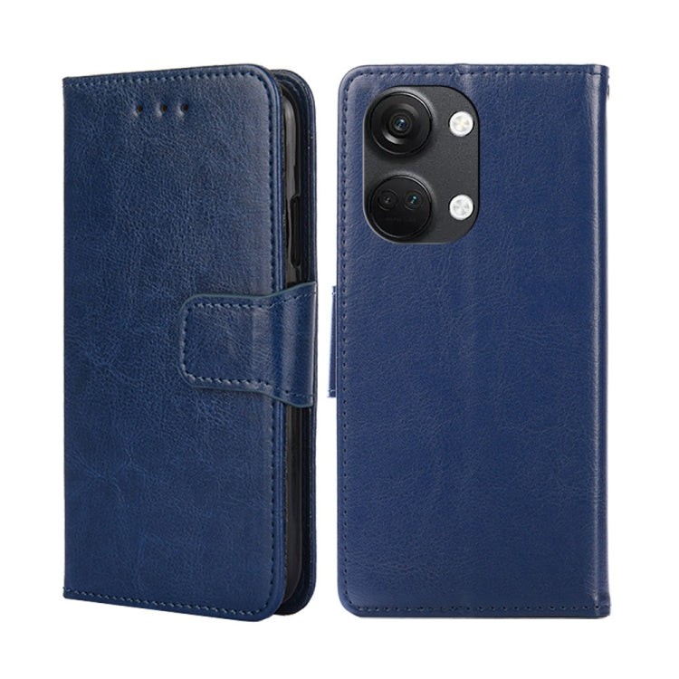 For OnePlus Ace 2V 5G Crystal Texture Leather Phone Case