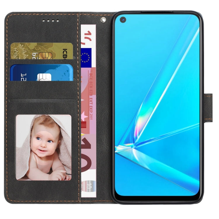 For OPPO A72 / A52 / A92 4G Fantasy Skin-feel Calfskin Texture Leather Phone Case