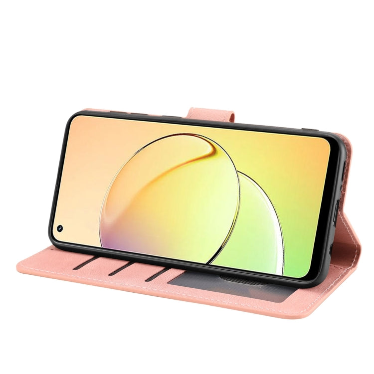 For Realme 10 4G Fantasy Skin-feel Calfskin Texture Leather Phone Case