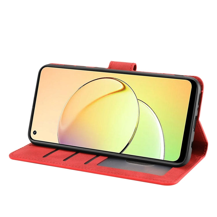 For Realme 10 4G Fantasy Skin-feel Calfskin Texture Leather Phone Case