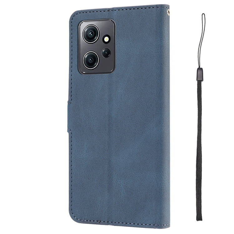 For Xiaomi Redmi Note 12 4G Global Fantasy Skin-feel Calfskin Texture Leather Phone Case