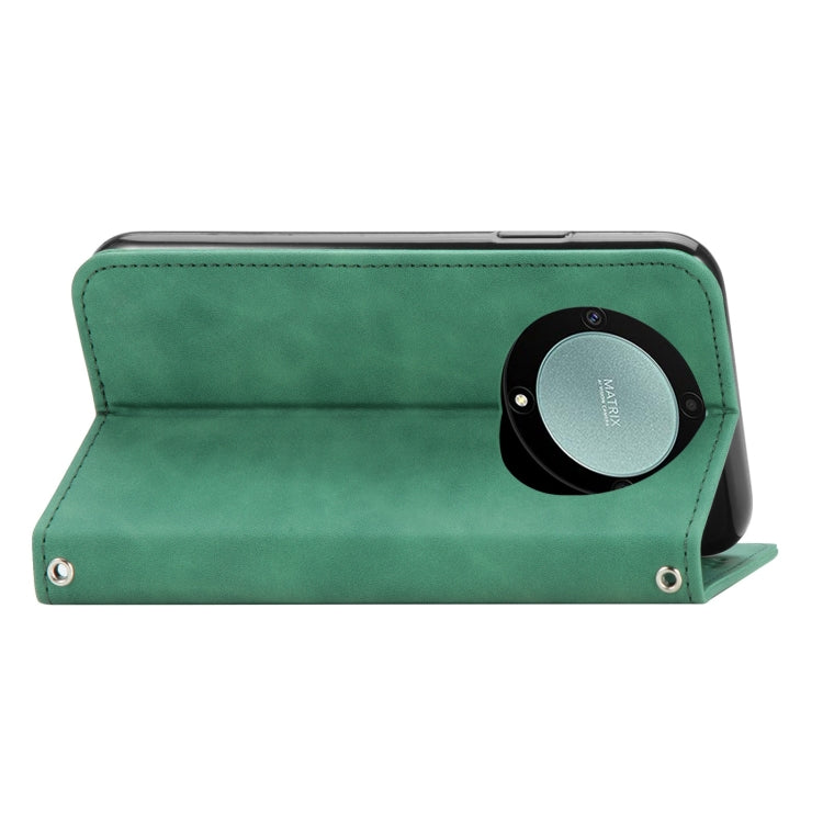 For Honor Magic5 Lite Retro Skin Feel Magnetic Leather Phone Case