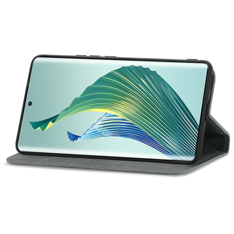 For Honor Magic5 Lite Retro Skin Feel Magnetic Leather Phone Case