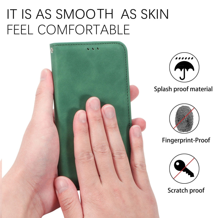 For Kyocera Android One S10 Retro Skin Feel Magnetic Leather Phone Case