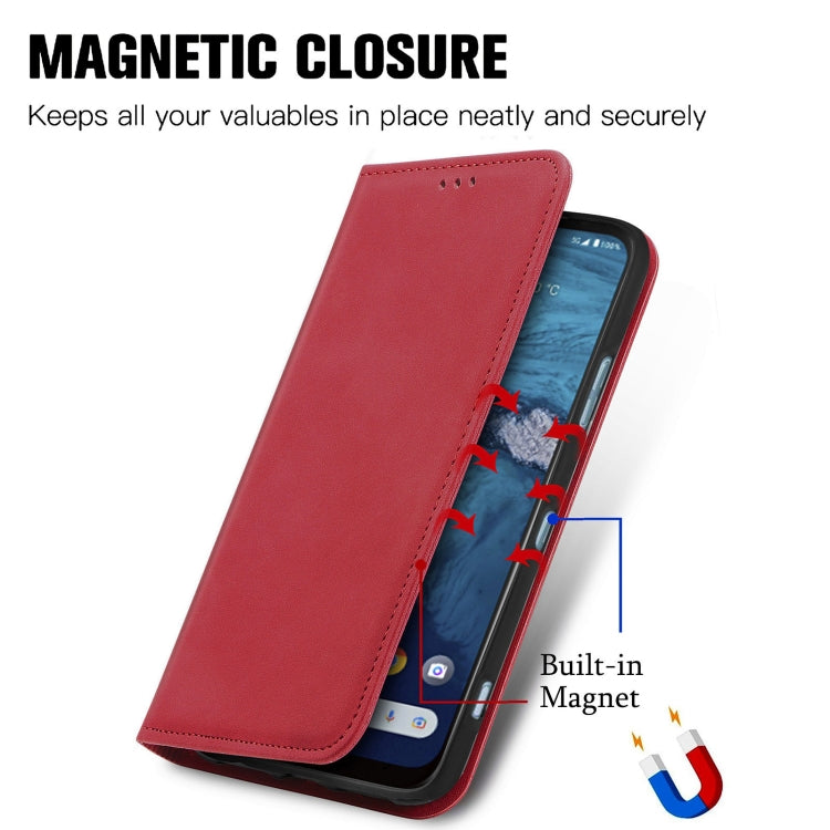 For Kyocera Android One S10 Retro Skin Feel Magnetic Leather Phone Case