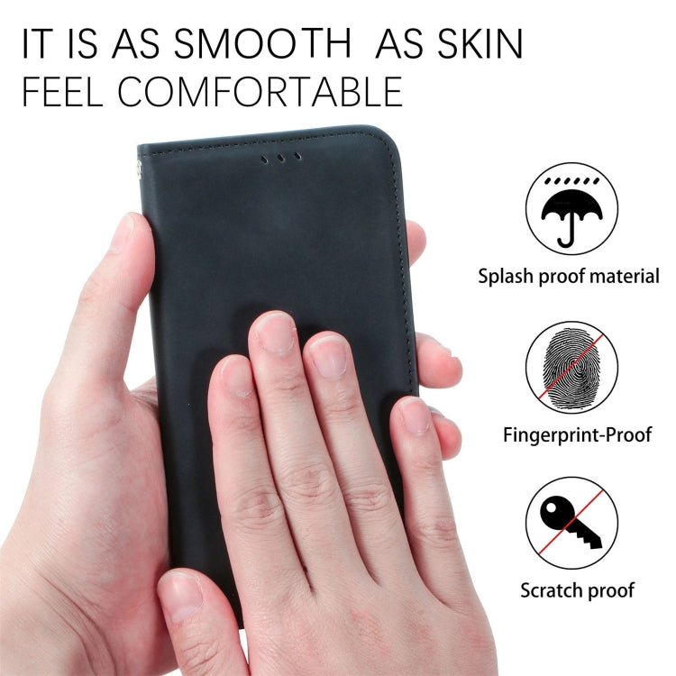 For Kyocera Android One S10 Retro Skin Feel Magnetic Leather Phone Case