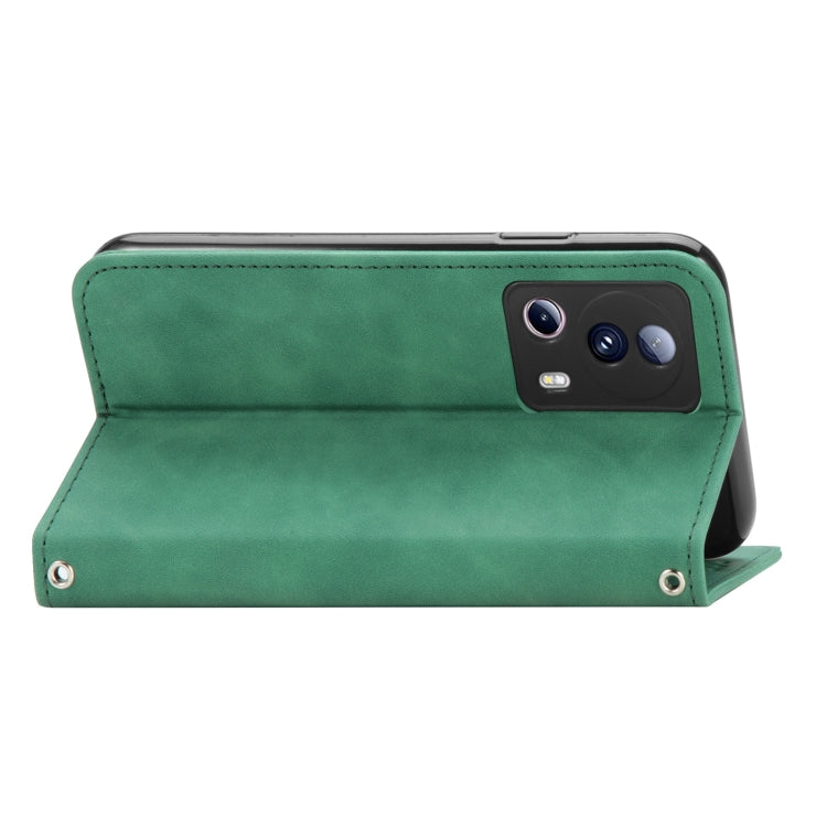 For Xiaomi 13 Lite Retro Skin Feel Magnetic Leather Phone Case