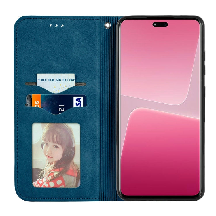 For Xiaomi 13 Lite Retro Skin Feel Magnetic Leather Phone Case