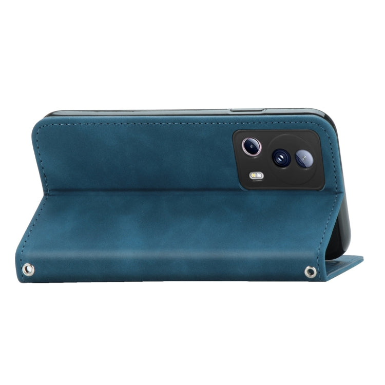 For Xiaomi 13 Lite Retro Skin Feel Magnetic Leather Phone Case