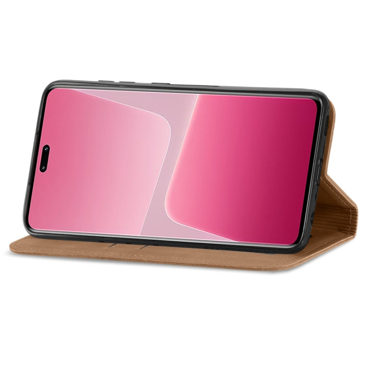 For Xiaomi 13 Lite Retro Skin Feel Magnetic Leather Phone Case