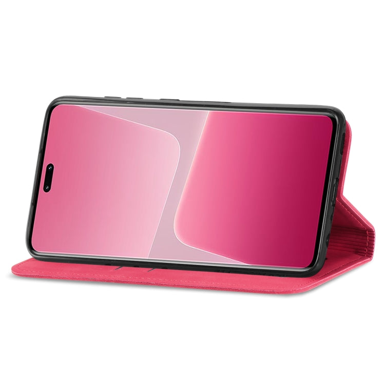 For Xiaomi 13 Lite Retro Skin Feel Magnetic Leather Phone Case