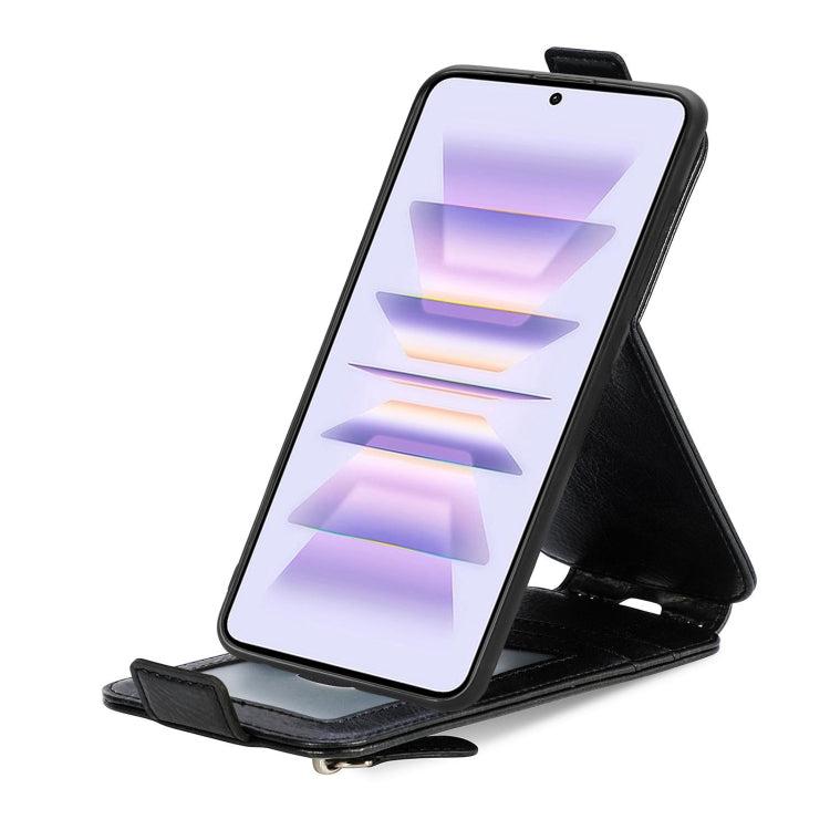 For Xiaomi Redmi K60 Pro Zipper Wallet Vertical Flip Leather Phone Case