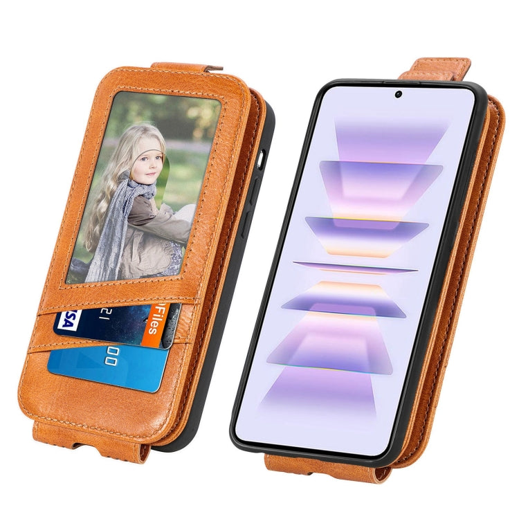 For Xiaomi Redmi K60 Pro Zipper Wallet Vertical Flip Leather Phone Case