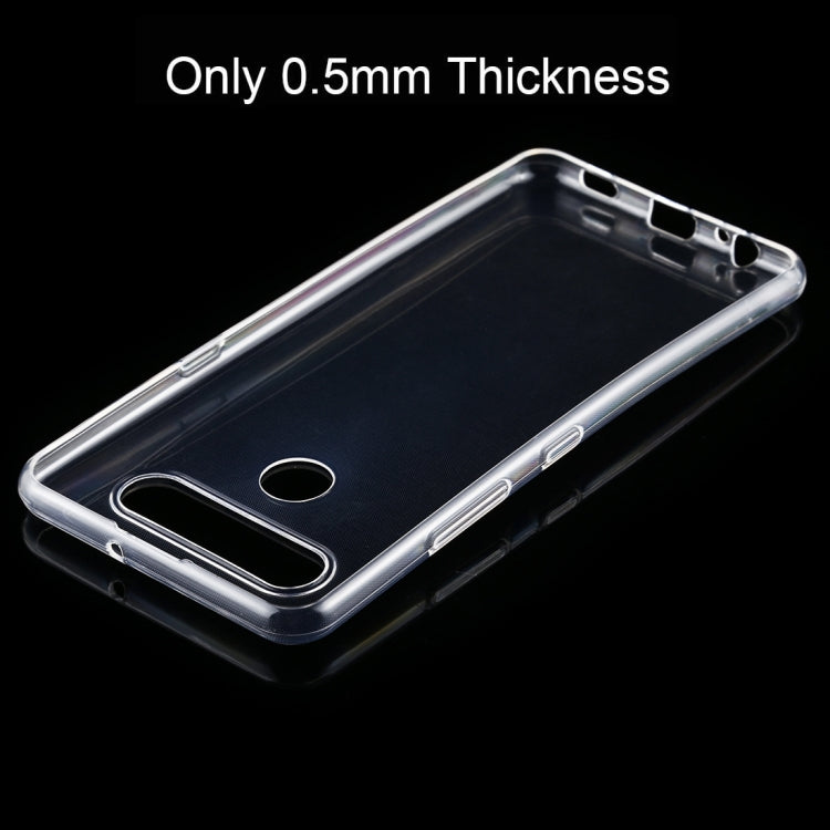 For LG K51S 0.5mm Ultra-Thin Transparent TPU Protective Case