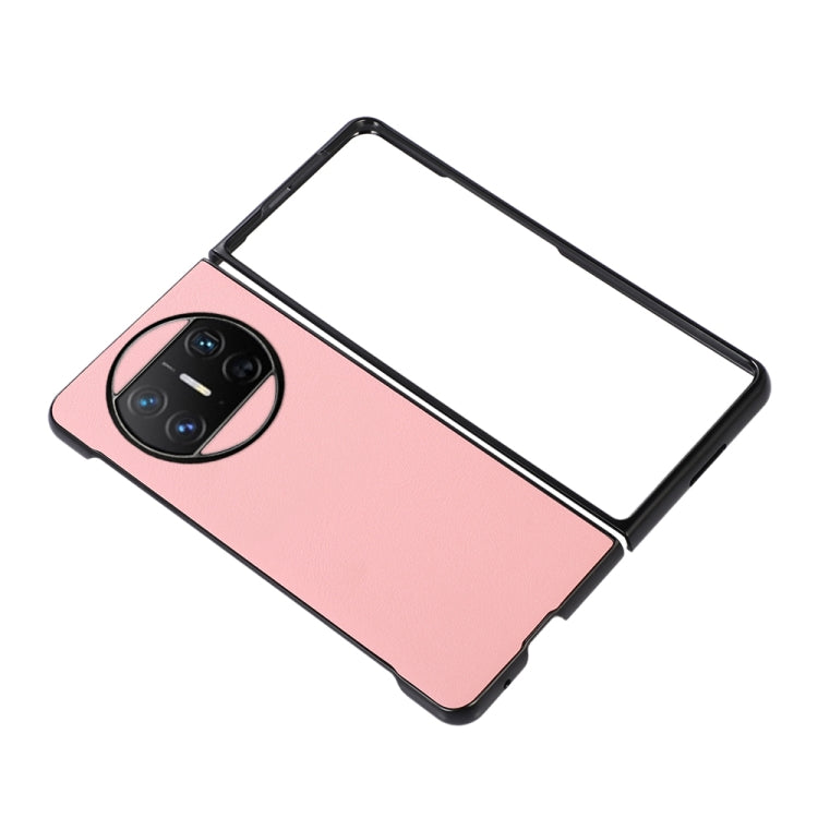 For Huawei Mate X3 Two-color Litchi Texture PU Phone Case