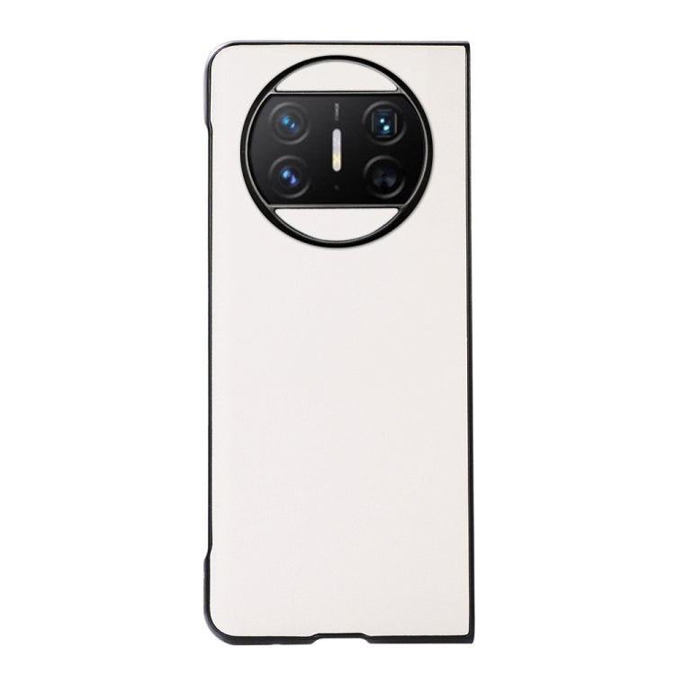 For Huawei Mate X3 Two-color Litchi Texture PU Phone Case