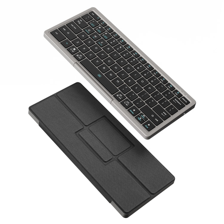 DUX DUCIS OK Series V1 Universal Tablet Bluetooth Keyboard Leather Case with Touchpad(Black)