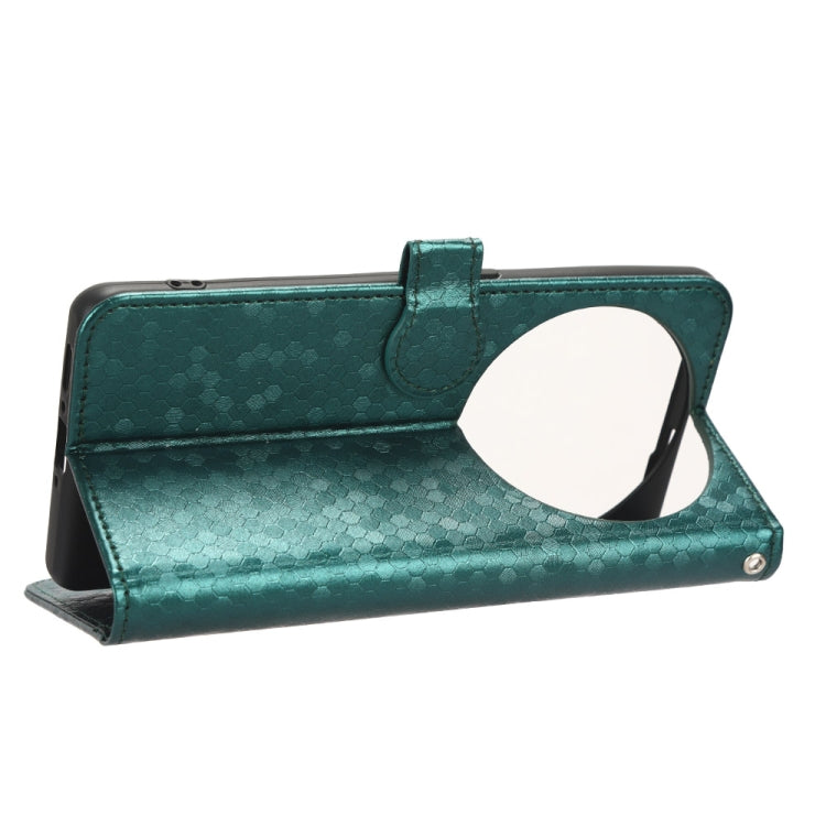 For OPPO Find X6 Pro 5G Honeycomb Dot Texture Leather Phone Case