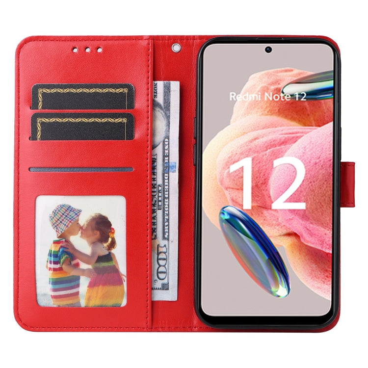 For Xiaomi Redmi Note 12 4G Global Embossed Sunflower Leather Phone Case