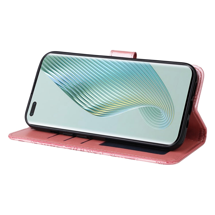 For Honor Magic5 Pro Embossed Sunflower Leather Phone Case