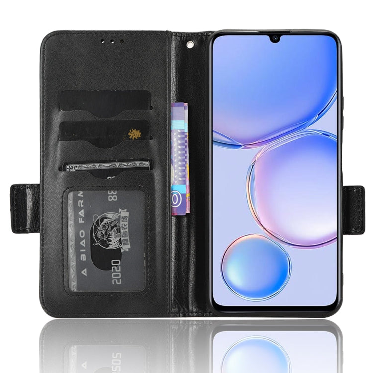 For Huawei Enjoy 60 4G Symmetrical Triangle Leather Phone Case