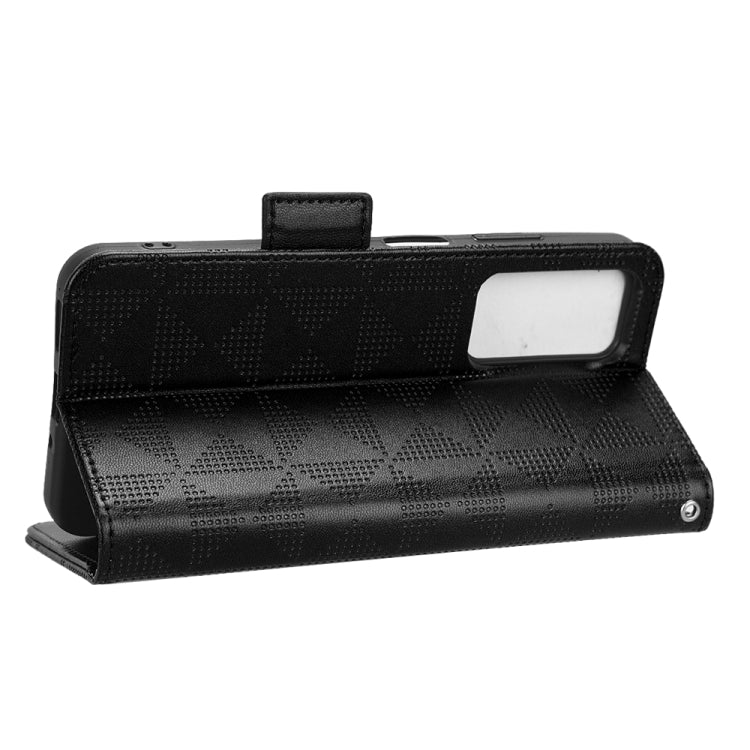 For Blackview A85 Symmetrical Triangle Leather Phone Case