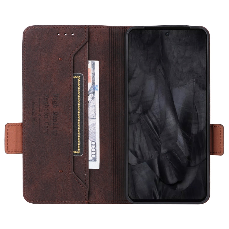 For Google Pixel 8 Pro Magnetic Clasp Leather Phone Case