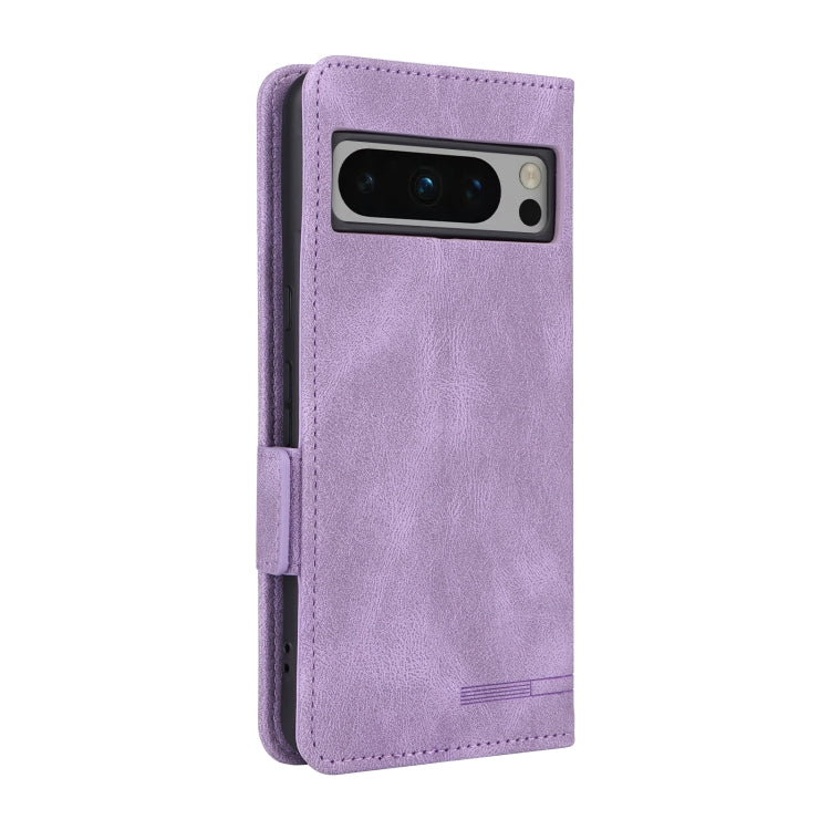 For Google Pixel 8 Pro Magnetic Clasp Leather Phone Case