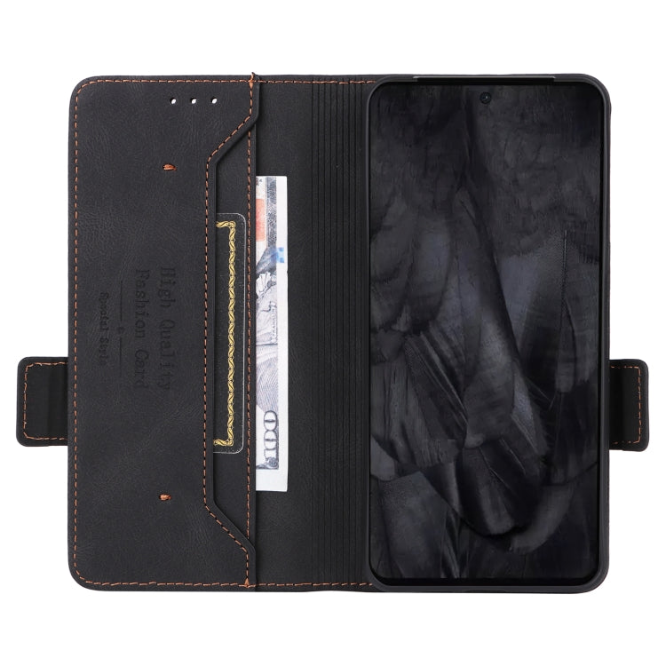 For Google Pixel 8 Pro Magnetic Clasp Leather Phone Case