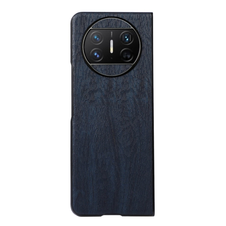 For Huawei Mate X3 Wood Texture PU Phone Case