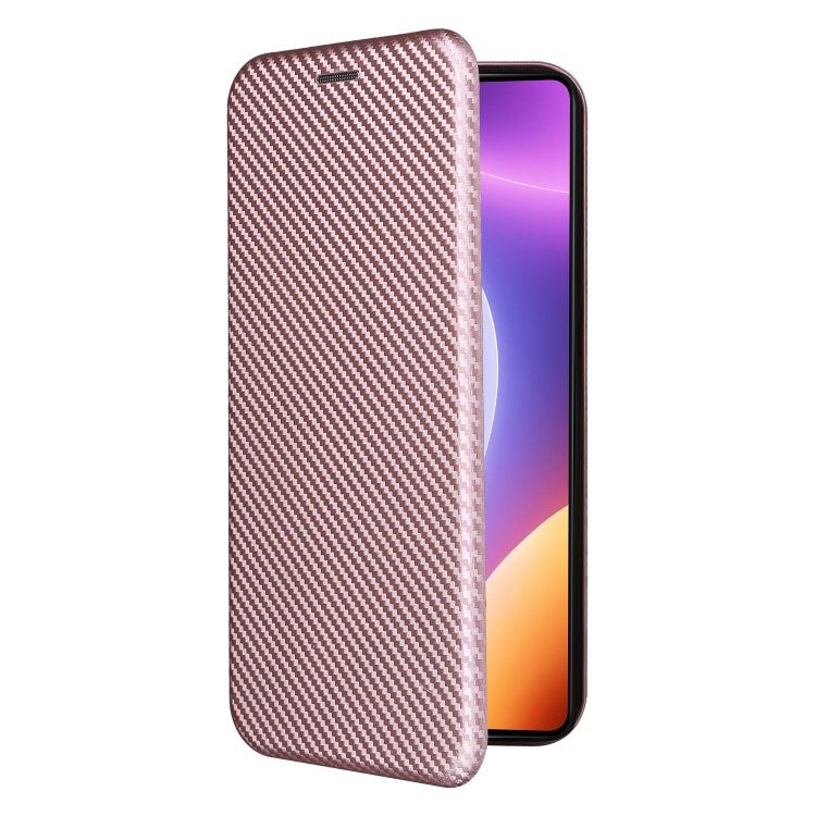 For Xiaomi Redmi Note 12 Turbo Carbon Fiber Texture Flip Leather Phone Case