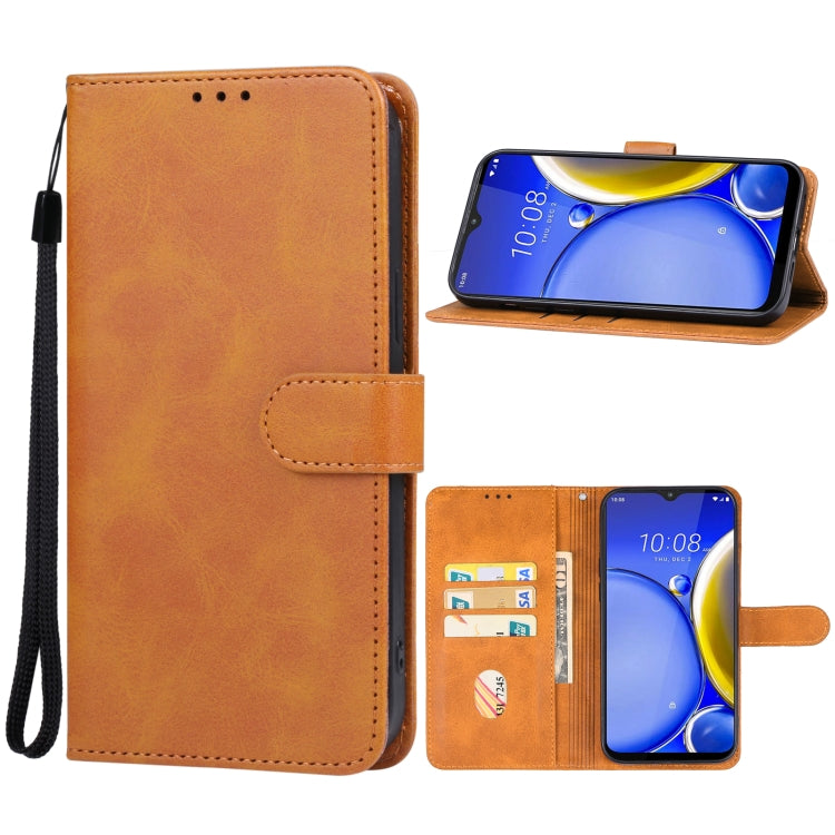 For HTC Wildfire E2 Play Leather Phone Case