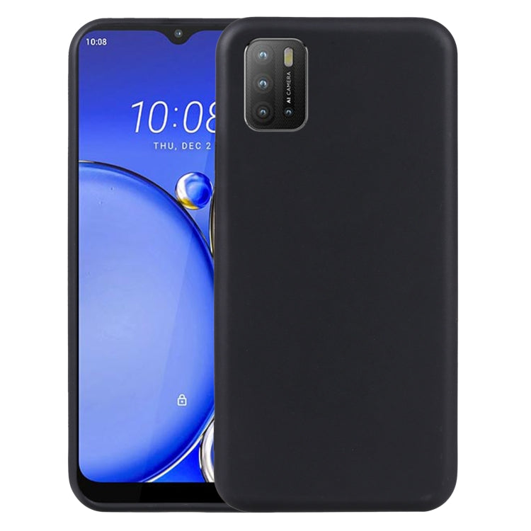 For HTC Wildfire E2 Play TPU Phone Case(Black)
